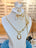 Parure Tiffany – 4 pièces en acier inoxydable (1er choix)
